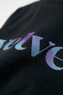 Women’s Logo Tee in Purple & Teal
