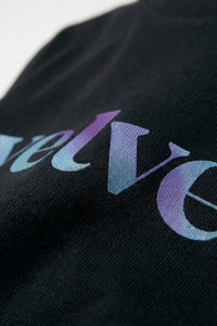 Women’s Logo Tee in Purple & Teal