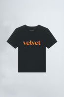 Women's Logo Tee in Orange & Yellow